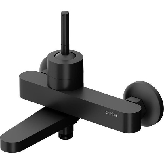 Смеситель для ванны Damixa Arc 291000300, чёрный, Цвет производителя: чёрный - фото 