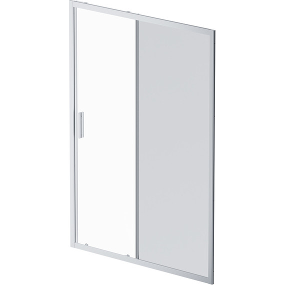 Дверь душевая Am.Pm Gem Solo 140х195 см W90G-140-1-195MG, хром/тонированное - фото 