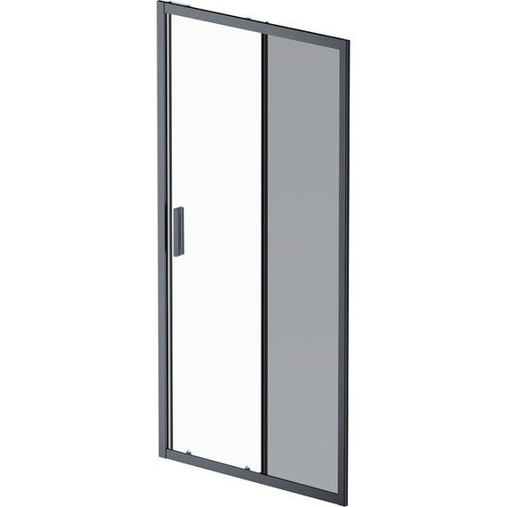 Дверь душевая Am.Pm Gem Solo 100х195 см W90G-100-1-195BM, черный/матовое - фото 