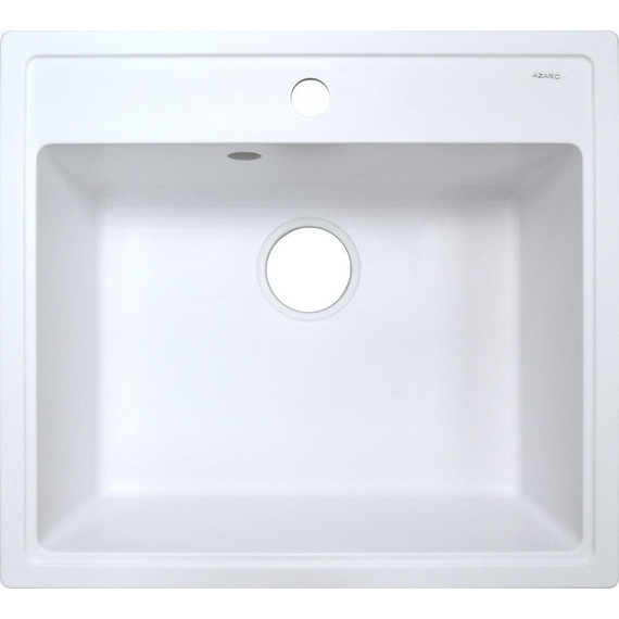 Кухонная мойка Azario Litos CS00078322, белый лёд, Цвет производителя: белый лёд - фото 