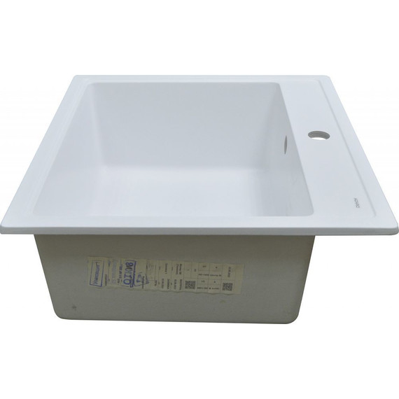 Кухонная мойка Azario Litos CS00078322, белый лёд, Цвет производителя: белый лёд - фото 2