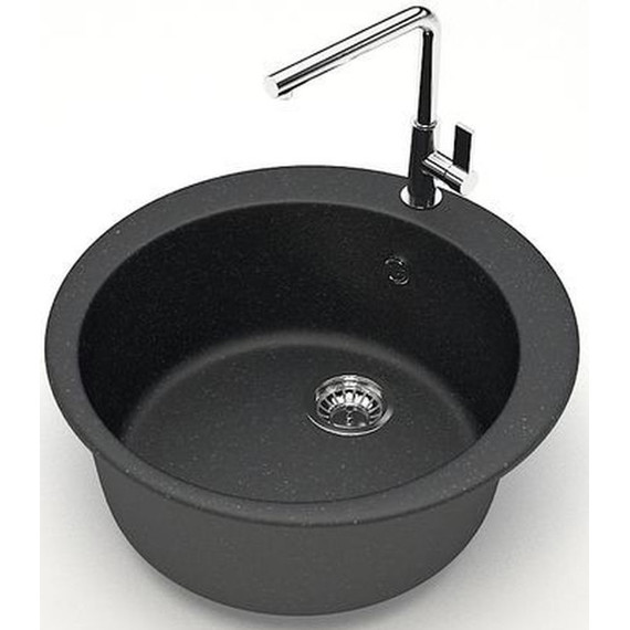 Кухонная мойка Azario Vital CS00078345, чёрный, Цвет производителя: чёрный - фото 2