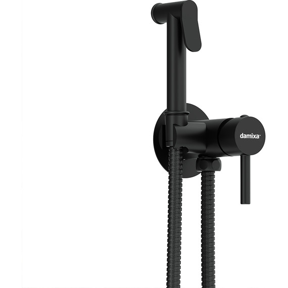 Набор для гигиенического душа Damixa Option 217000000, чёрный - фото 2