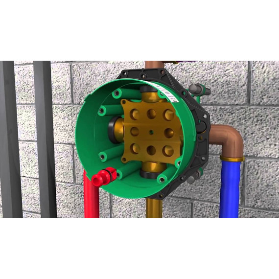 Скрытая часть Hansgrohe Ibox universal 01800180 - фото 2