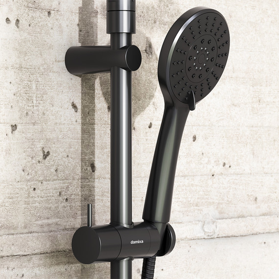 Душевая система Damixa Jupiter 977730300, чёрный - фото 2