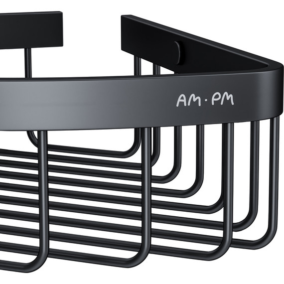 Полка угловая AM.PM Sense A7452222, цвет чёрный - фото 6