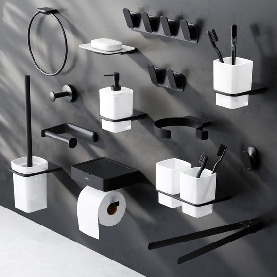 Набор крючков AM.PM Inspire 2.0 A50A35922, цвет чёрный - фото 3