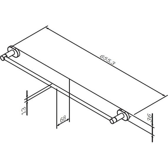 Полотенцедержатель AM.PM Sense A74346400 - фото 7