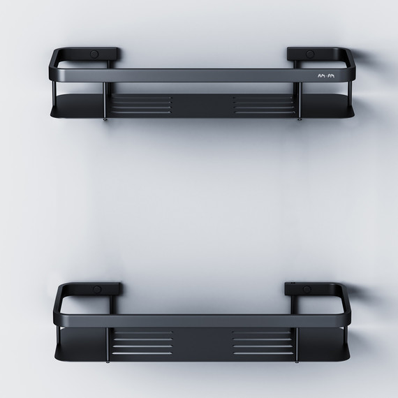 Полка AM.PM Sense A7453222, цвет чёрный - фото 5