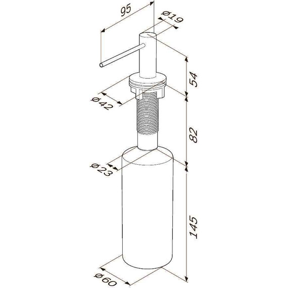Дозатор для жидкого мыла AM.PM Gem A9037200 - фото 7