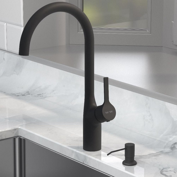 Дозатор для жидкого мыла AM.PM X-Joy A8437122, цвет чёрный - фото 2