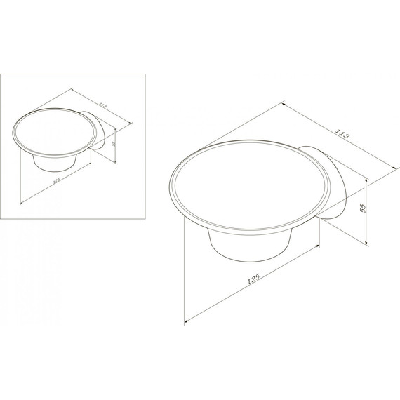 Мыльница AM.PM Like A8034200 - фото 8
