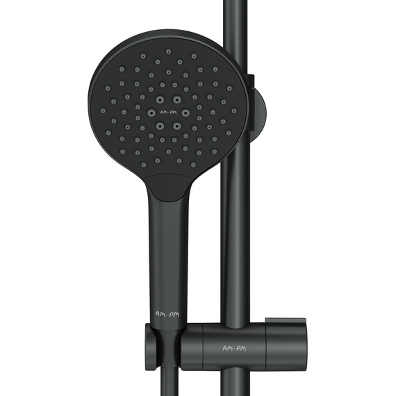 Душевая стойка c термостатом Am.Pm Like F0780522, черный, Цвет производителя: чёрный - фото 8