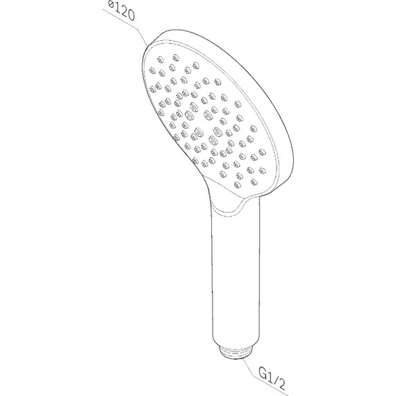 Ручной душ Am.Pm Like F0280000 - фото 4