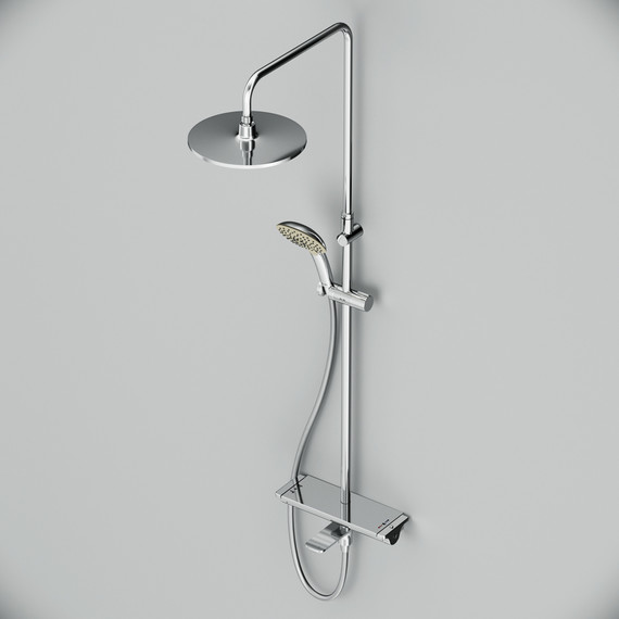 Душевая стойка с термостатом Am.Pm Spirit V2.0 F0770A500 - фото 12