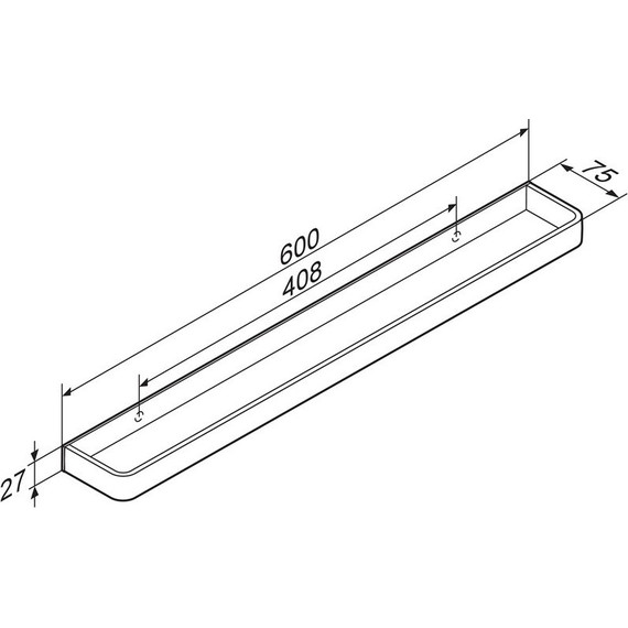 Полотенцедержатель Damixa Jupiter DA77346400, цвет чёрный - фото 7