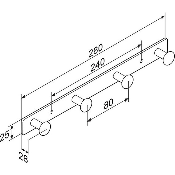 Набор крючков Damixa Jupiter DA7735900, цвет чёрный - фото 6