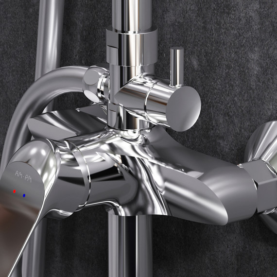 Душевая стойка Am.Pm Sunny F0785C900, Цвет производителя: хром - фото 7