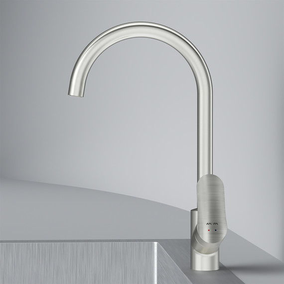 Смеситель для кухни Am.Pm Like F8007111, сатин, Цвет производителя: сатин - фото 6