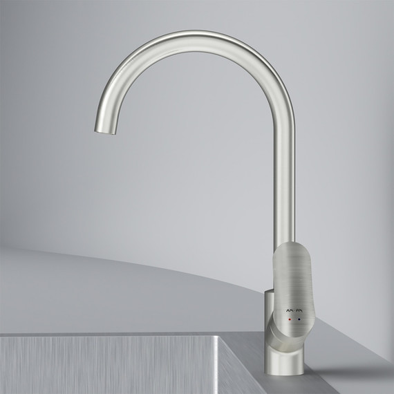 Смеситель для кухни Am.Pm Like F8007711, сатин, Цвет производителя: сатин - фото 6