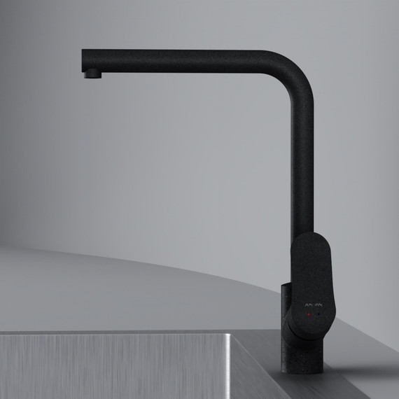 Смеситель для кухни Like F8005022, черный, Цвет производителя: чёрный - фото 4