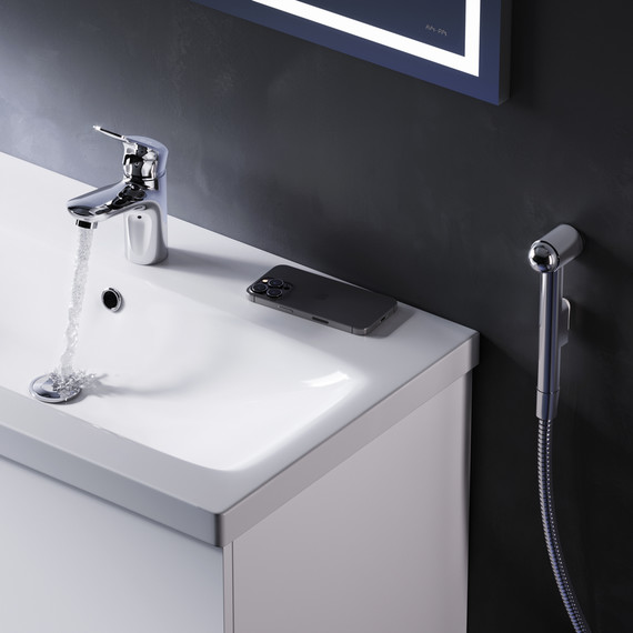 Смеситель для раковины с гигиеническим душем Am.Pm Sunny F85C03000 - фото 3