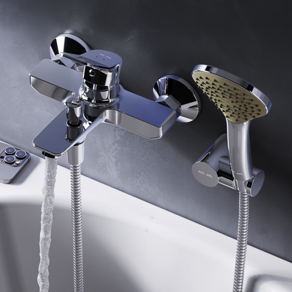 Смеситель для ванны Am.Pm X-Joy F85A15000 - фото 3