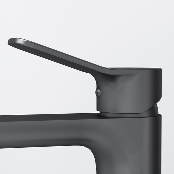 Смеситель для раковины высокий Am.Pm X-Joy F85A92022, черный, Цвет производителя: чёрный - фото 7