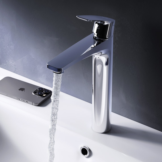 Смеситель для раковины высокий Am.Pm Gem F90A92000, Цвет производителя: хром - фото 3