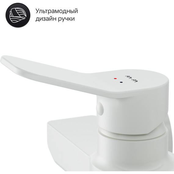 Смеситель для душа Am.Pm X-Joy F85A20033, белый, Цвет производителя: белый - фото 6