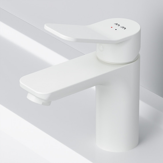 Смеситель для раковины Am.Pm X-Joy F85A02133, Цвет производителя: белый - фото 4