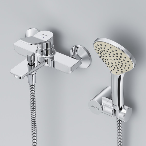 Смеситель для ванны Am.Pm X-Joy F85A10000, Цвет производителя: хром - фото 4