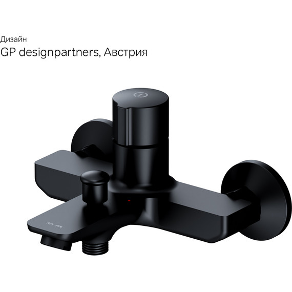 Смеситель для ванны Am.Pm X-Joy TouchReel F85A10522, чёрный - фото 10