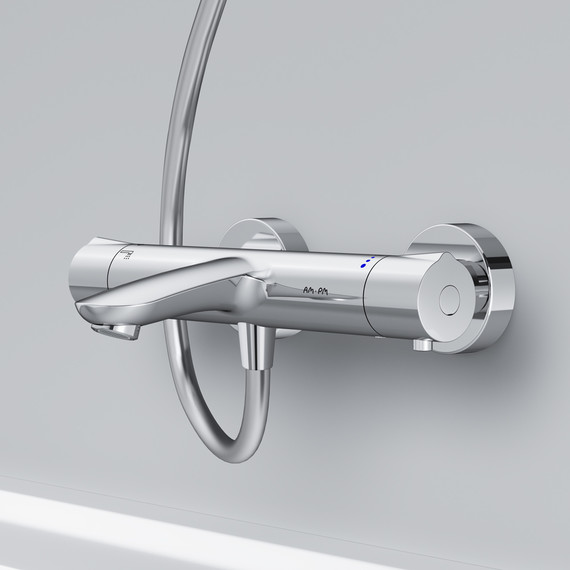 Смеситель для ванны с термостатом Am.Pm Like F8050000 - фото 5