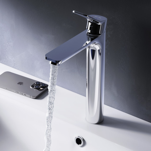 Смеситель для раковины высокий Am.Pm X-Joy F85A92000, Цвет производителя: хром - фото 3