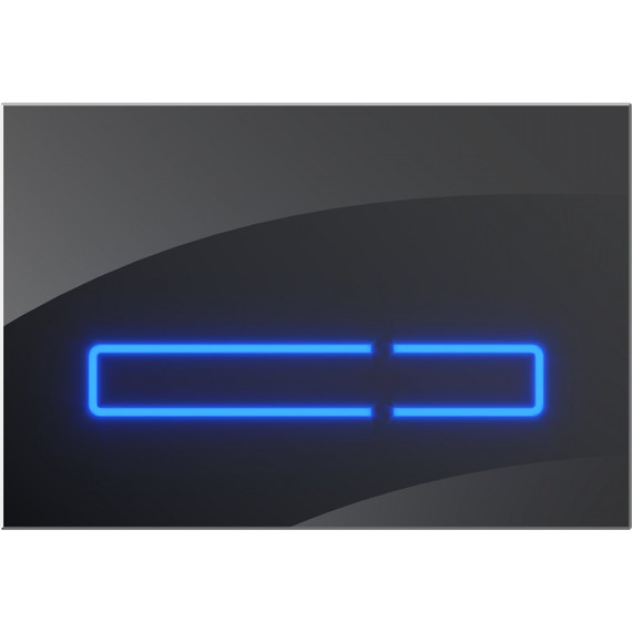 Кнопка смыва Am.Pm Touchless Pro I0450A38, стекло, черный - фото 2