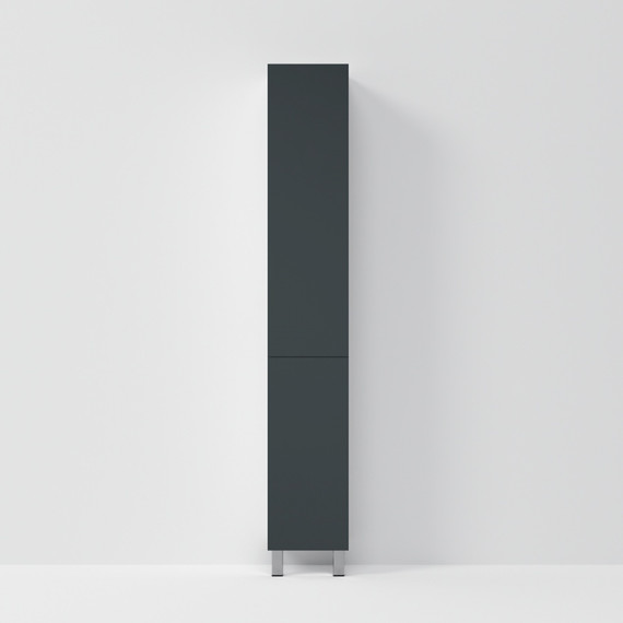 Пенал напольный Am.Pm Gem 30 см R M90CSR0306GM, графит матовый - фото 4