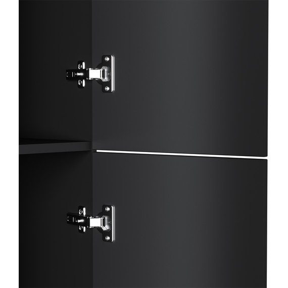 Пенал подвесной Am.Pm Gem 30 см R M90CHR0306BM, черный матовый - фото 8