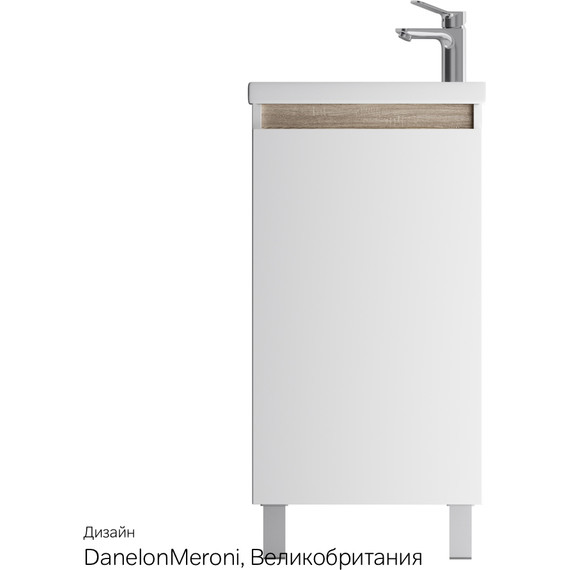 Тумба напольная с раковиной Am.Pm X-Joy 45 см M85AFSX0451WG, белый глянцевый - фото 11