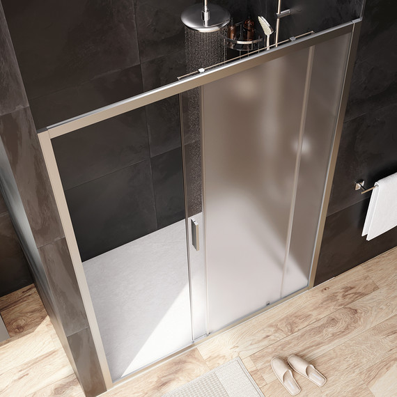 Дверь душевая Am.Pm Gem Solo 140 см W90G-140-1-195MM, хром/матовое - фото 3