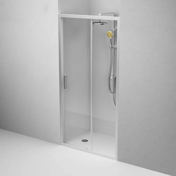 Дверь душевая Am.Pm Gem Solo 100х195 см W90G-100-1-195MT, хром/прозрачное - фото 5