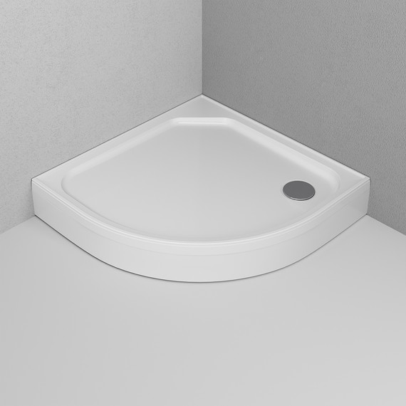 Поддон акриловый Am.Pm X-Joy Twin Slide 90x90 см W88T-205-090W64 - фото 3