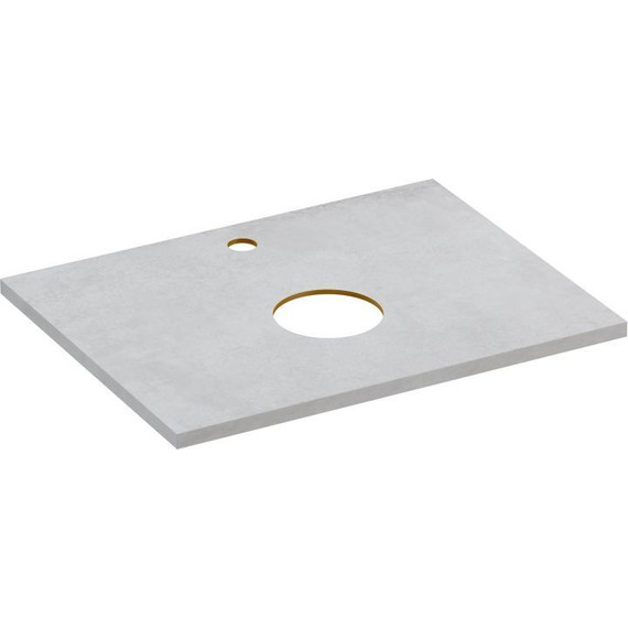 Столешница Cersanit Stone Balance 60 см A64185, серый матовый - фото 