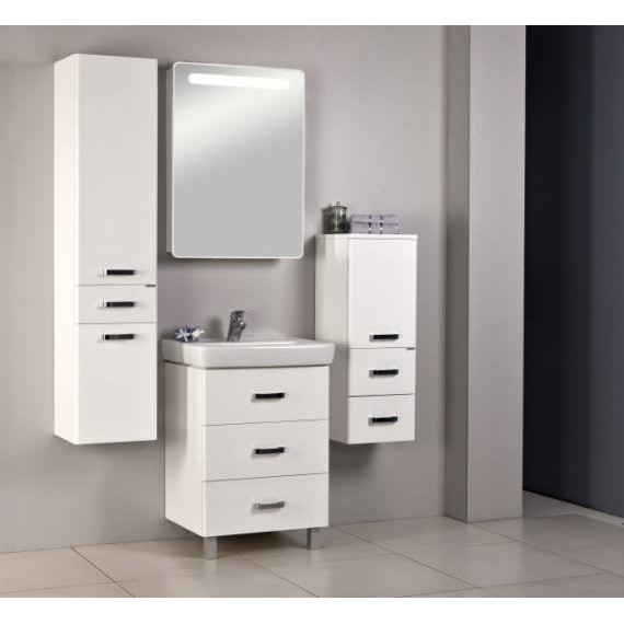 Тумба напольная с раковиной Акватон Америна 80М см 1A1691K1AM010, белый - фото 6