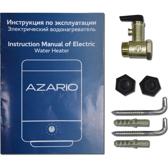 Водонагреватель электрический Azario на 50 л. AZ50 - фото 3