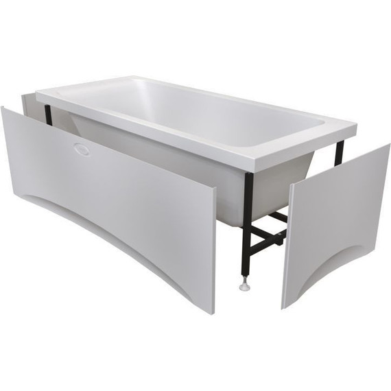 Ванна акриловая Радомир Агата 175x75 см (в комплекте каркас), Размер - мм: 1750х750 - фото 7