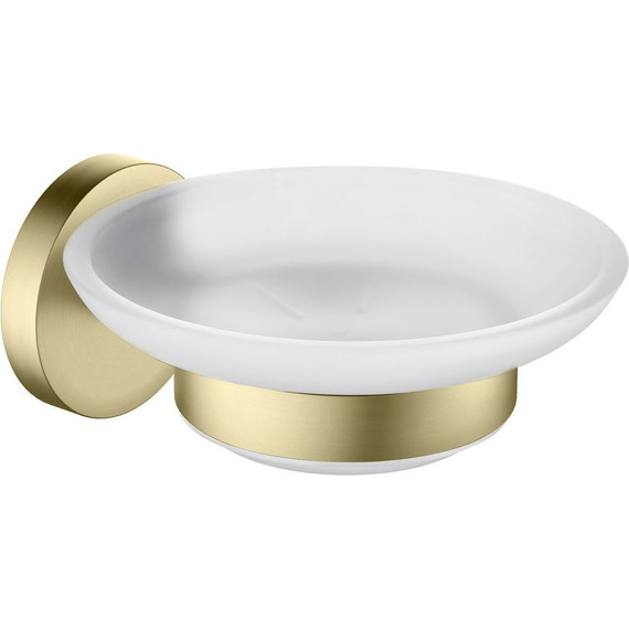Мыльница Timo Saona 13021/17, цвет золото матовое - фото 