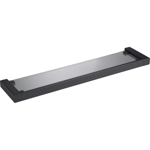 Стеклянная полка Timo Selene 14072/03, цвет чёрный - фото 