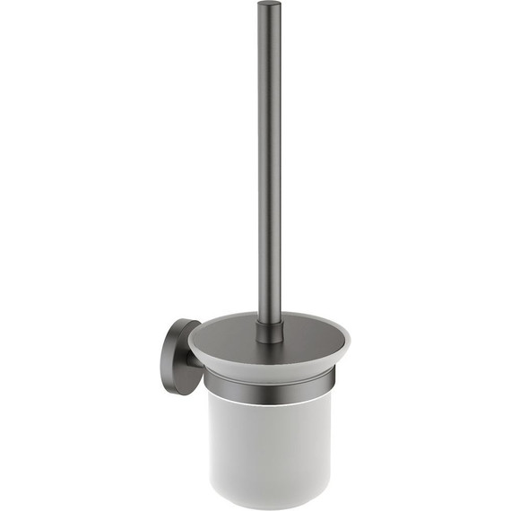 Ёршик для унитаза Timo Saona 13061/18, цвет чёрное золото - фото 