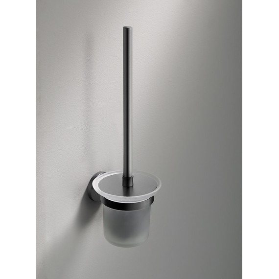 Ёршик для унитаза Timo Saona 13061/18, цвет чёрное золото - фото 2